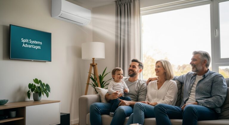 split system air conditioning family